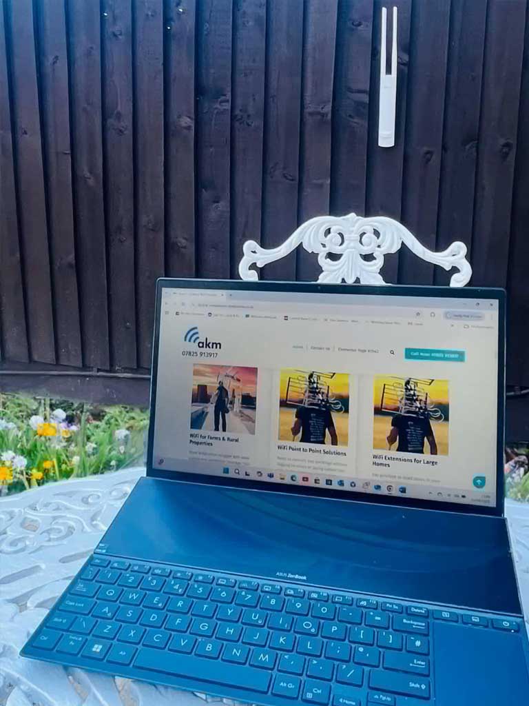 Outdoor WiFi for Gardens & Patios